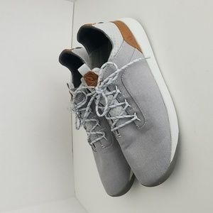 Olukai Shoes Mens 11 Sneakers Nanea Li Gray Lace Up Athletic